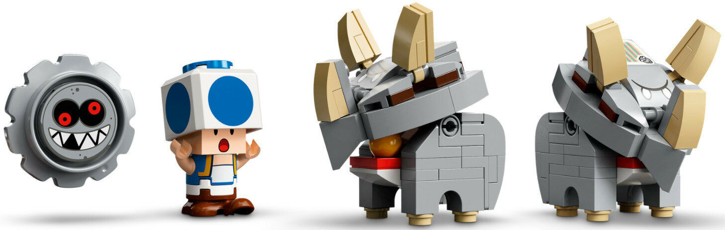 Klocki LEGO Super Mario - Walka z Reznorami — zestaw dodatkowy 71390