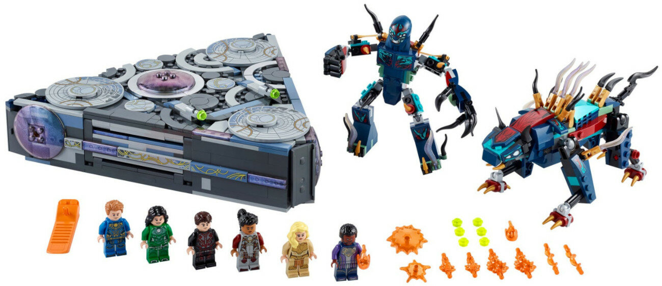Klocki LEGO Marvel - Domo powstaje 76156