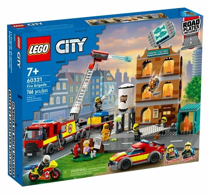 Klocki LEGO City - Straż pożarna (60321)