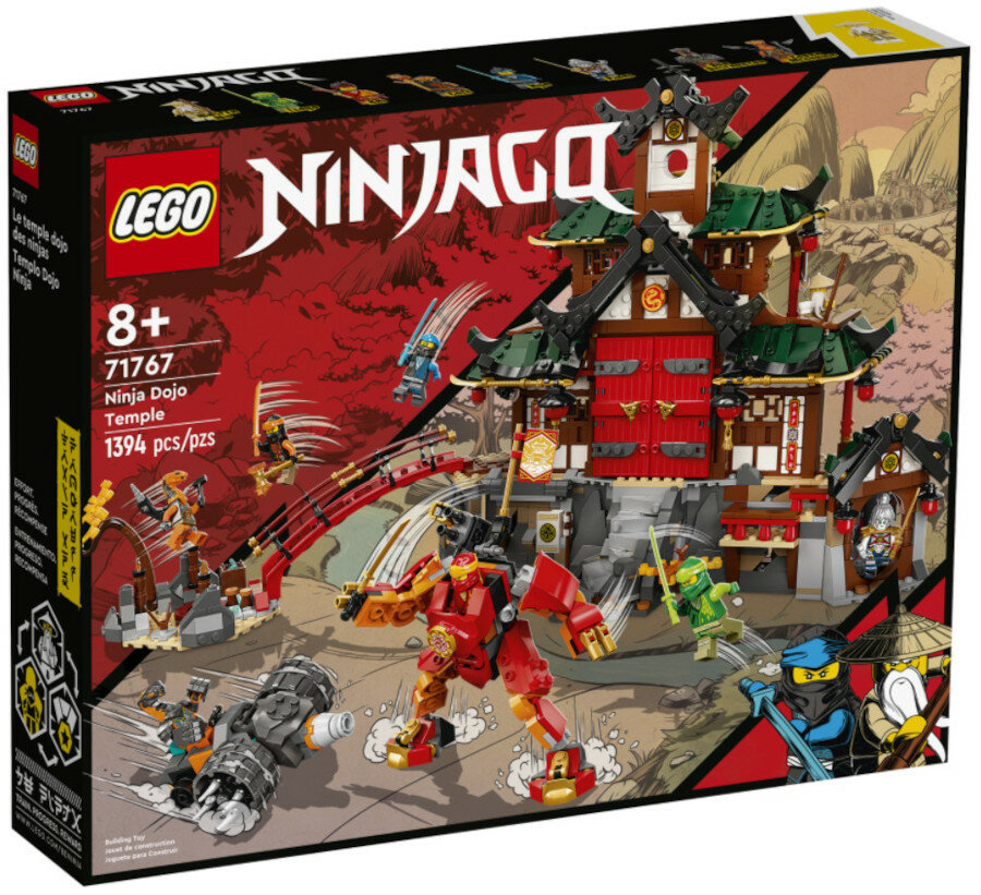 Klocki LEGO Ninjago: Dojo ninja w świątyni 71767