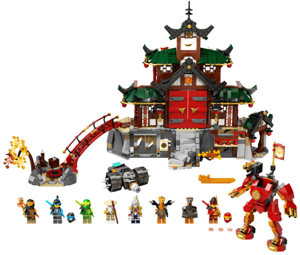 Klocki LEGO Ninjago: Dojo ninja w świątyni 71767