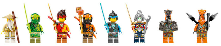 Klocki LEGO Ninjago: Dojo ninja w świątyni 71767