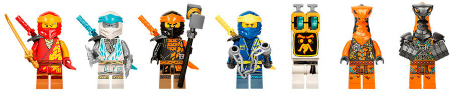 Klocki LEGO Ninjago: Wielofunkcyjny ultramech ninja 71765