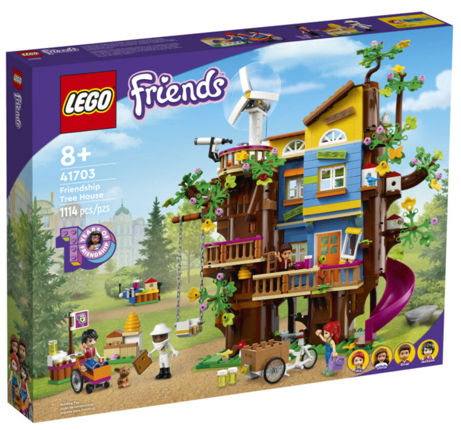 Klocki LEGO Friends: Domek na Drzewie przyjaźni 41703