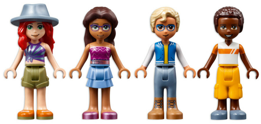 Klocki LEGO Friends: Łódź mieszkalna na kanale 41702
