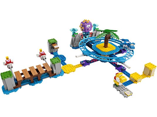 Klocki LEGO Super Mario: Zestaw rozszerzający Duży jeżowiec i zabawa na plaży 71400