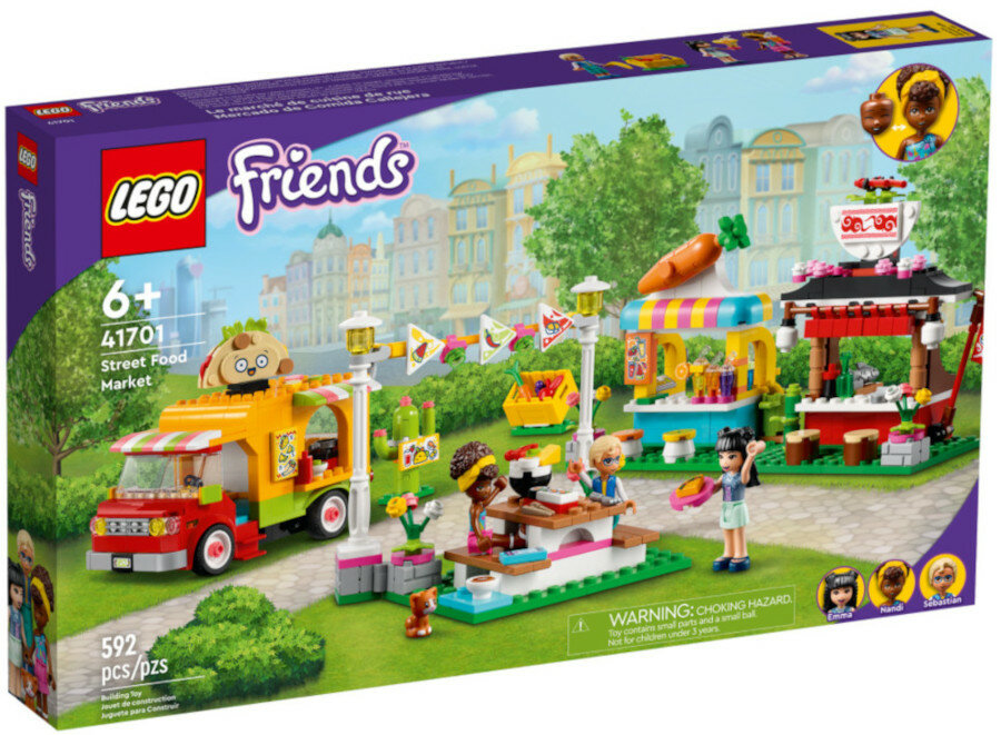 Klocki LEGO Friends: Stragany z jedzeniem 41701