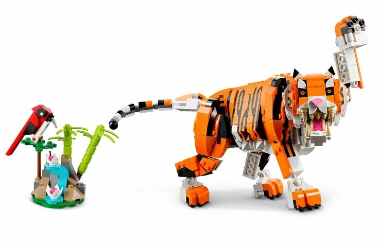 Klocki LEGO Creator - 3 w 1 Majestatyczny tygrys (31129)