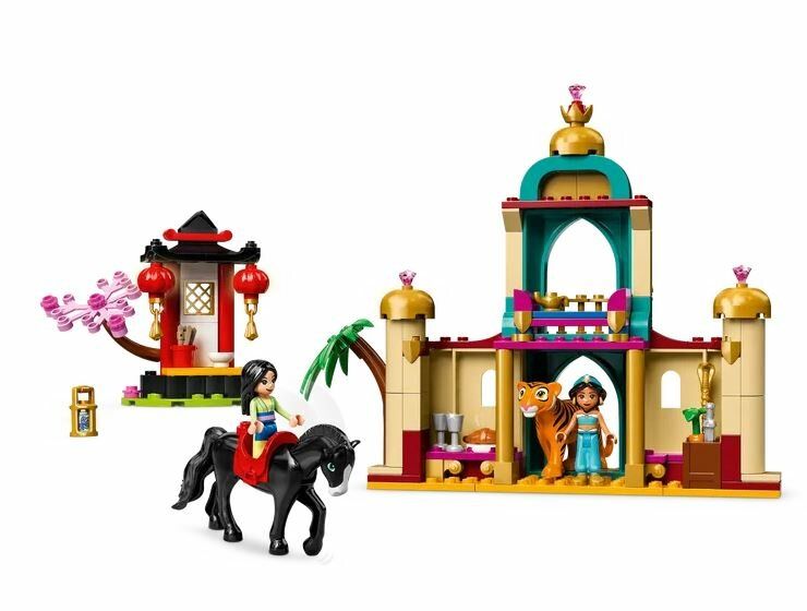 Klocki LEGO Disney - Przygoda Dżasminy i Mulan (43208)