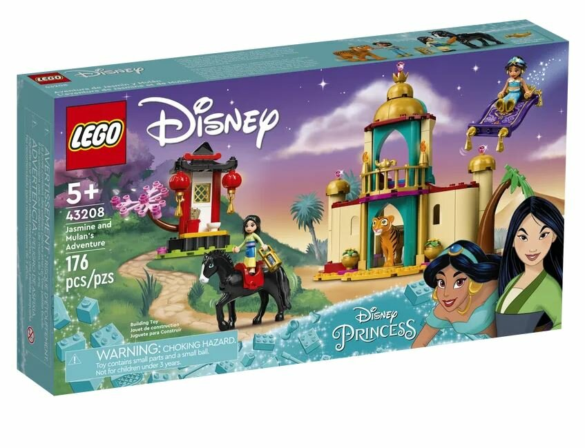 Klocki LEGO Disney - Przygoda Dżasminy i Mulan (43208)