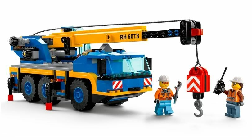 Klocki LEGO City - Żuraw samochodowy (60324)