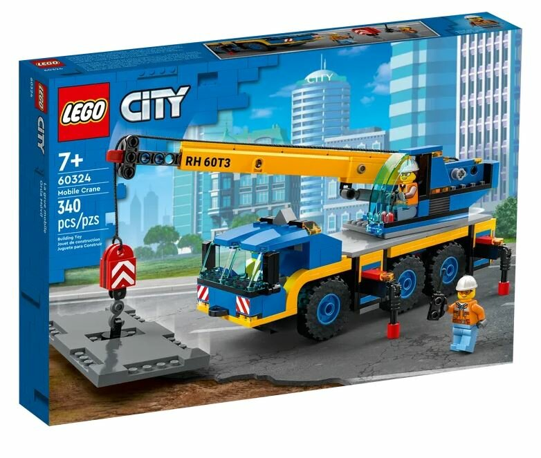 Klocki LEGO City - Żuraw samochodowy (60324)