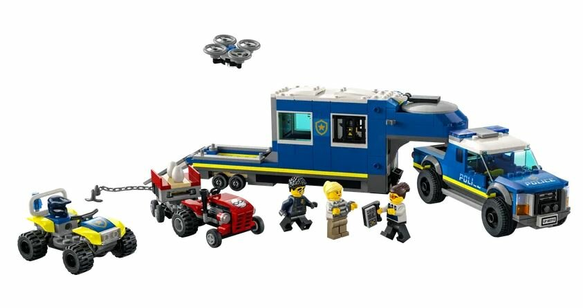 Klocki LEGO City - Mobilne centrum dowodzenia policji (60315)