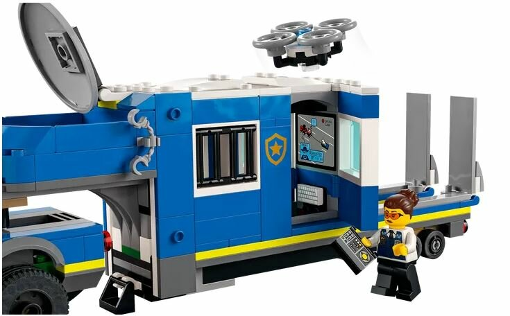Klocki LEGO City - Mobilne centrum dowodzenia policji (60315)