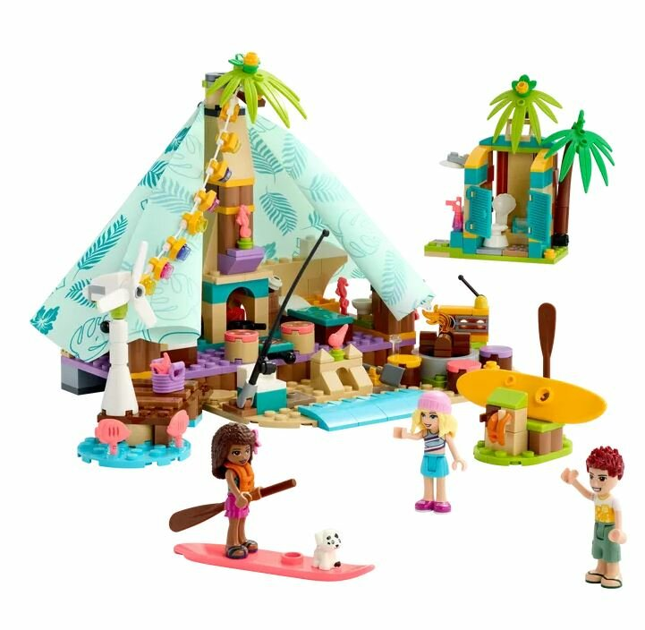Klocki LEGO Friends - Luksusowy kemping na plaży (41700)