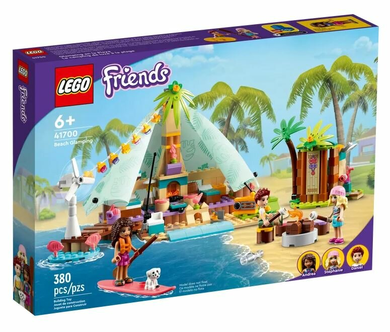 Klocki LEGO Friends - Luksusowy kemping na plaży (41700)