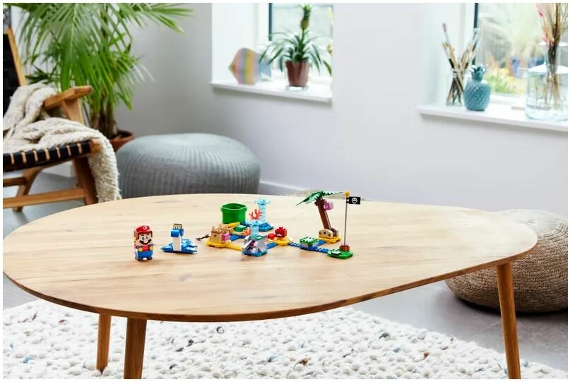 Klocki LEGO Super Mario Zestaw rozszerzający Nabrzeże Dorrie (71398)
