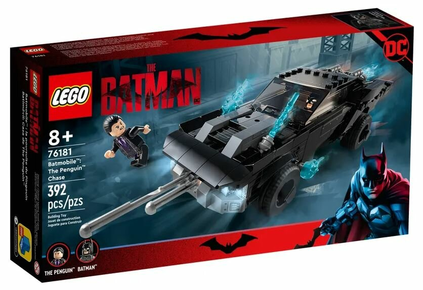 Klocki LEGO DC - Batman Batmobil: pościg za Pingwinem (76181)