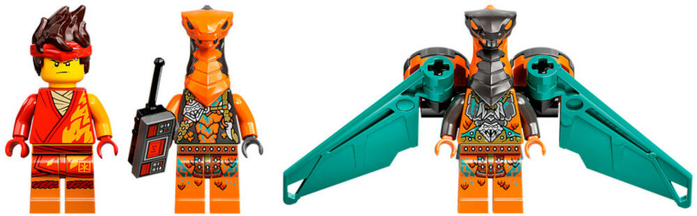 Klocki LEGO Ninjago: Smok ognia Kaia EVO 71762