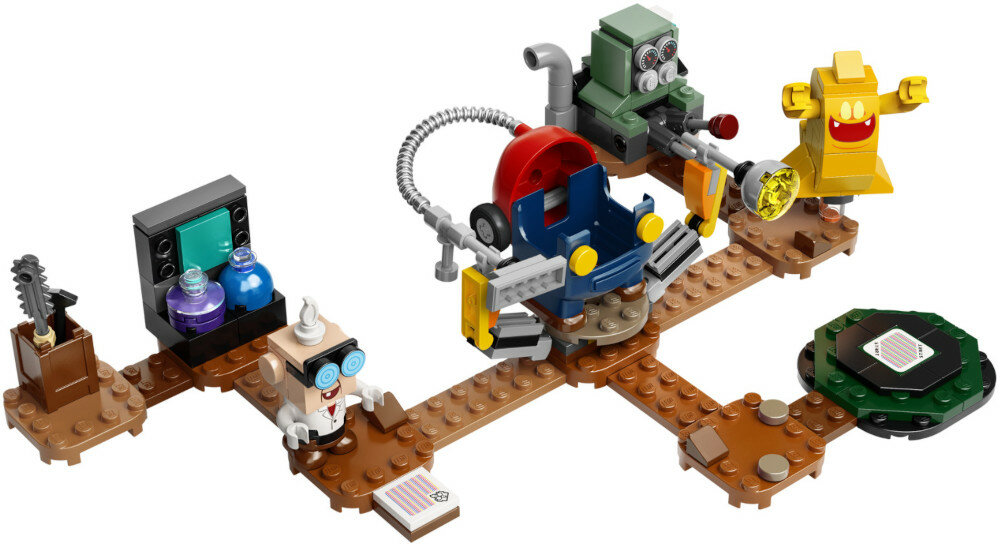 Klocki LEGO Super Mario: Zestaw rozszerzający Laboratorium w rezydencji Luigiego i Poltergust 71397