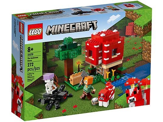 Klocki LEGO Minecraft: Dom w grzybie 21179