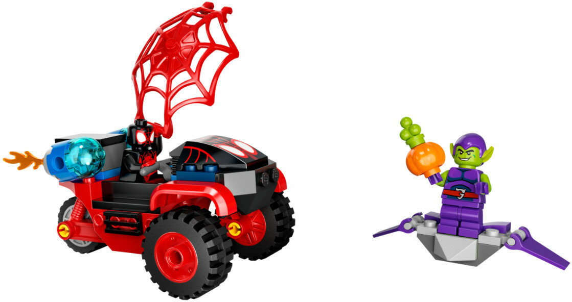 Klocki LEGO Marvel Miles Morales - Technotrójkołowiec Spider-Mana 10781