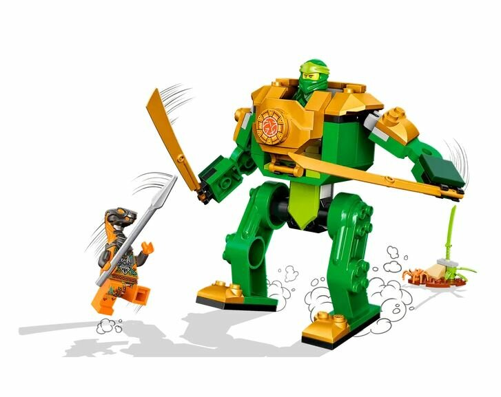Klocki LEGO Ninjago - Mech Ninja Lloyda (71757)
