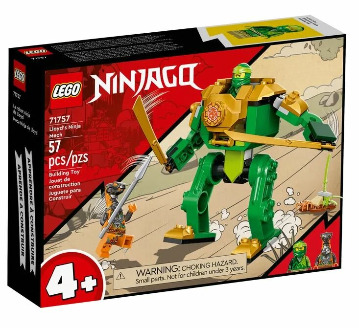 Klocki LEGO Ninjago - Mech Ninja Lloyda (71757)