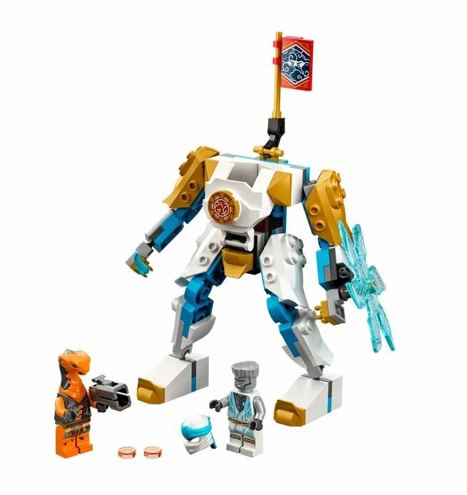 Klocki LEGO NINJAGO - Energetyczny mech Zane’a EVO (71761)