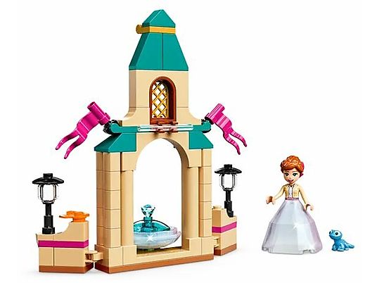 Klocki LEGO Disney - Dziedziniec zamku Anny (43198)