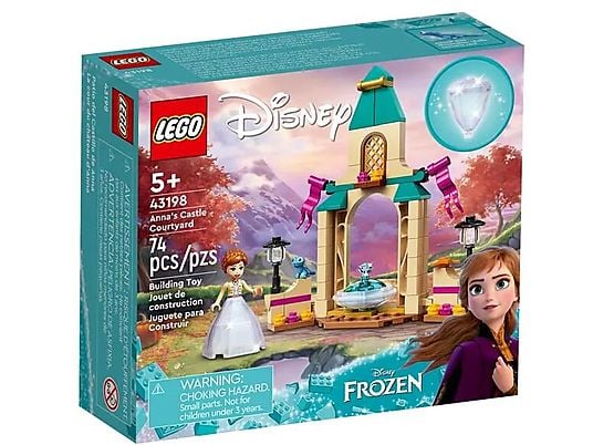 Klocki LEGO Disney - Dziedziniec zamku Anny (43198)