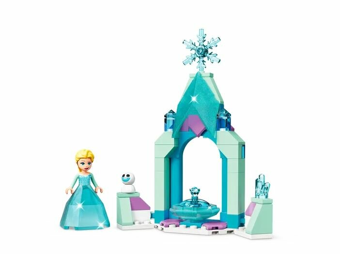 Klocki LEGO Disney - Dziedziniec zamku Elzy (43199)