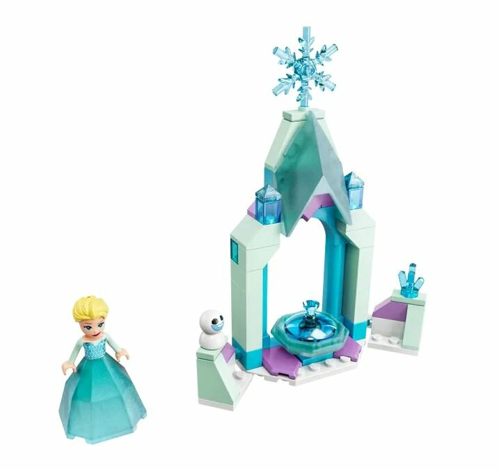 Klocki LEGO Disney - Dziedziniec zamku Elzy (43199)