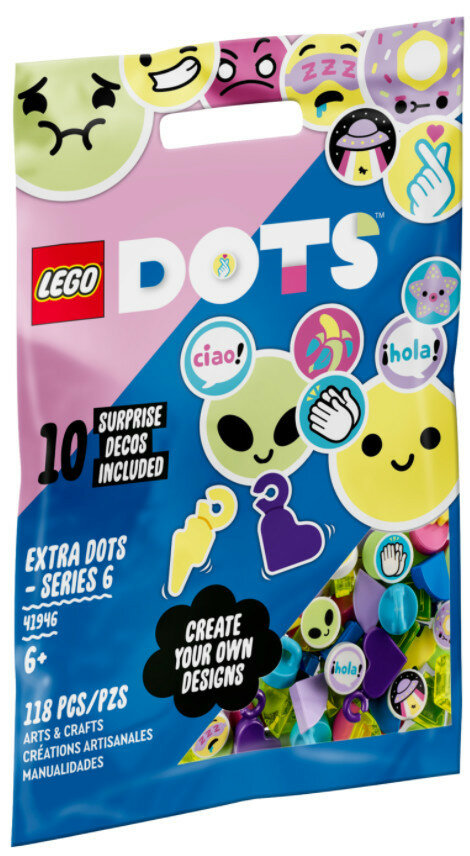 Klocki LEGO Dots: Dodatki DOTS — seria 6 41946