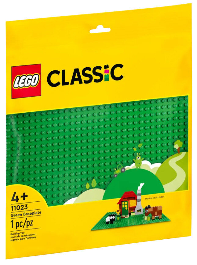 Klock LEGO Classic - Zielona płytka konstrukcyjna 11023