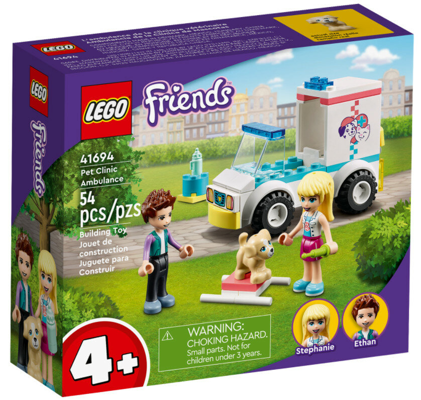 Klocki LEGO Friends - Karetka kliniki dla zwierzątek 41694