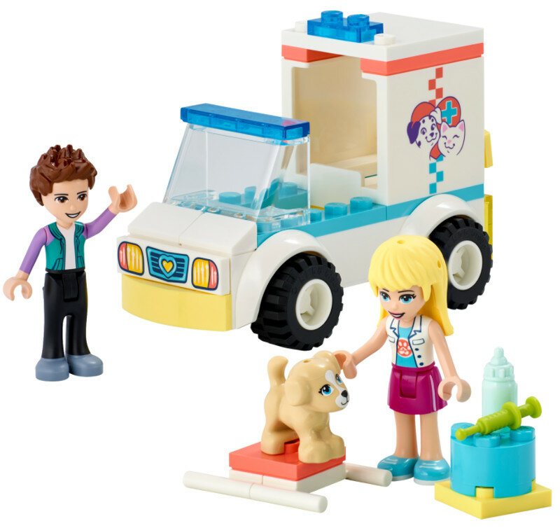 Klocki LEGO Friends - Karetka kliniki dla zwierzątek 41694