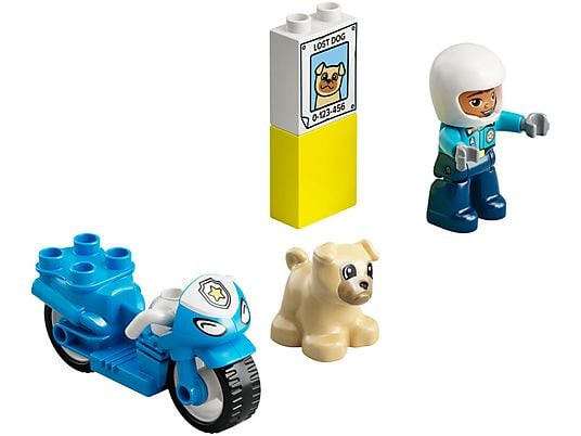 Klocki LEGO Duplo - Motocykl policyjny 10967