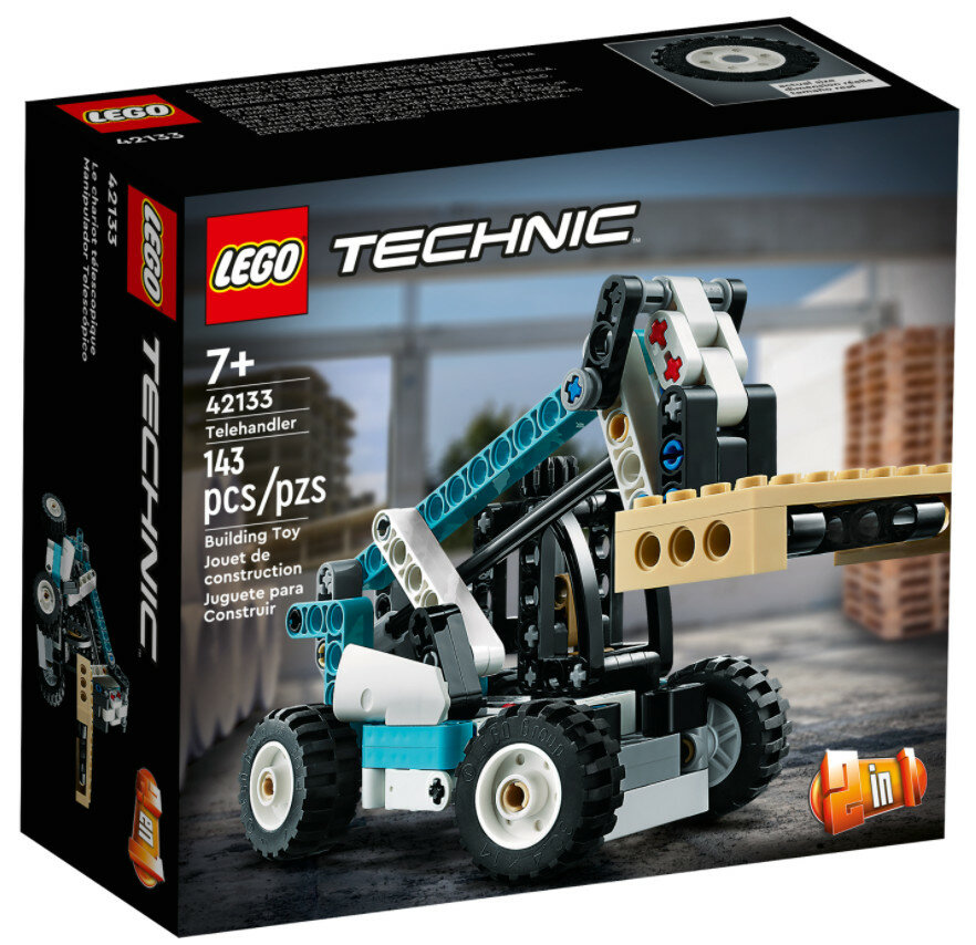 Klocki LEGO Technic - Ładowarka teleskopowa 42133