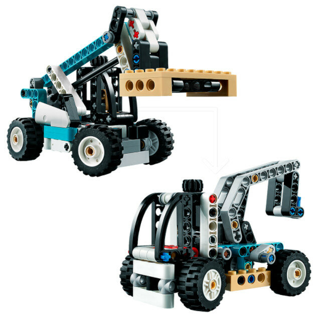 Klocki LEGO Technic - Ładowarka teleskopowa 42133