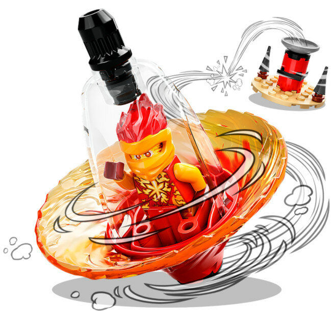 Klocki LEGO Ninjago - Szkolenie wojownika Spinjitzu Kaia