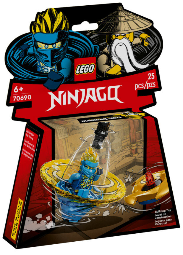 Klocki LEGO Ninjago - Szkolenie wojownika Spinjitzu Jaya 70690