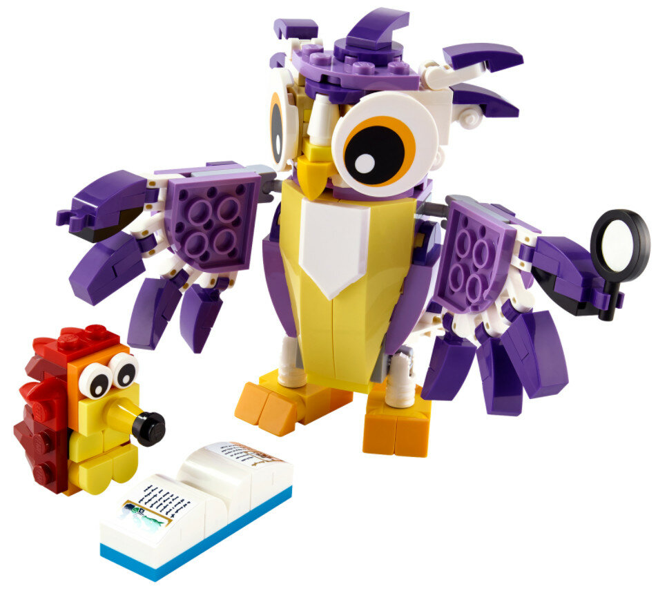 Klocki LEGO Creator - Fantastyczne leśne stworzenia 31125