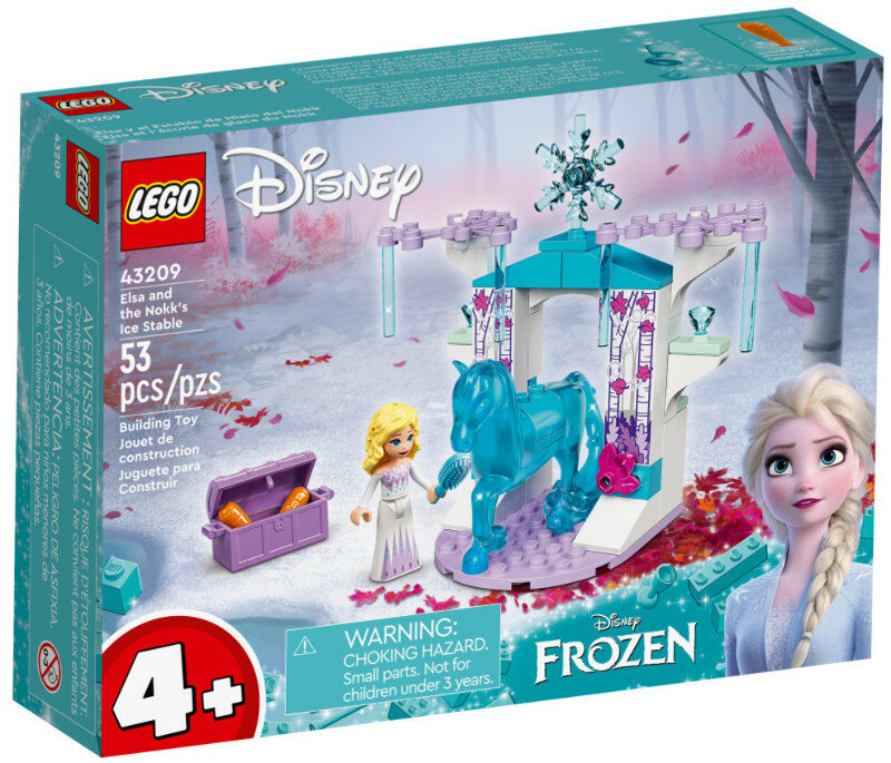 Klocki LEGO Disney - Elza i lodowa stajnia Nokka 43209