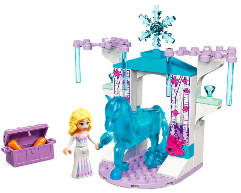 Klocki LEGO Disney - Elza i lodowa stajnia Nokka 43209