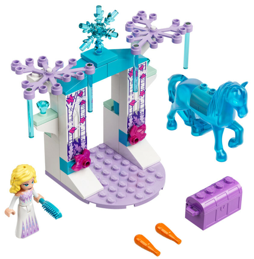 Klocki LEGO Disney - Elza i lodowa stajnia Nokka 43209