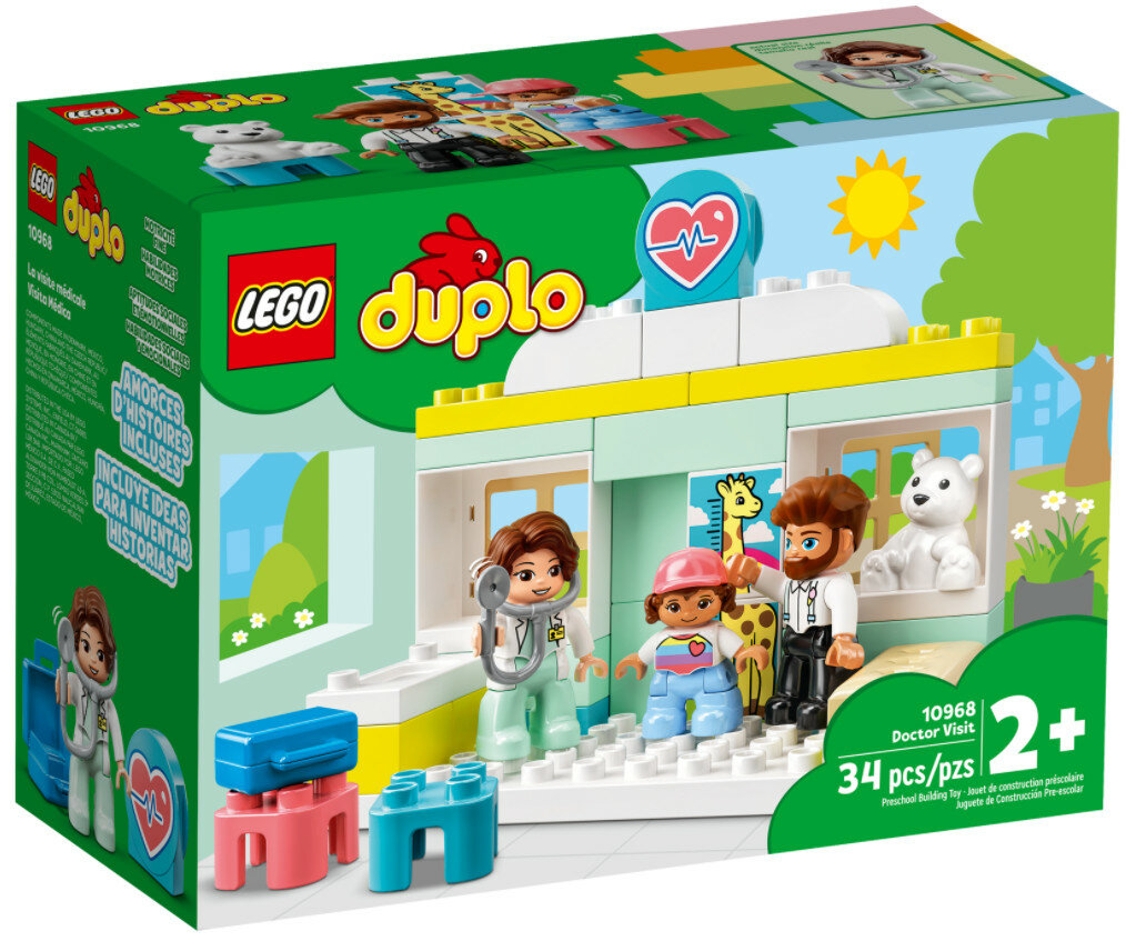 Klocki LEGO Duplo - Wizyta u lekarza 10968