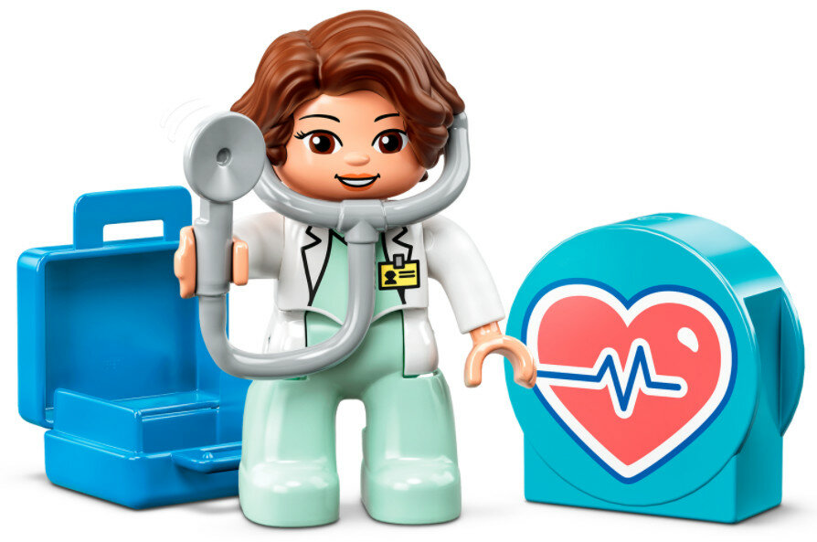 Klocki LEGO Duplo - Wizyta u lekarza 10968