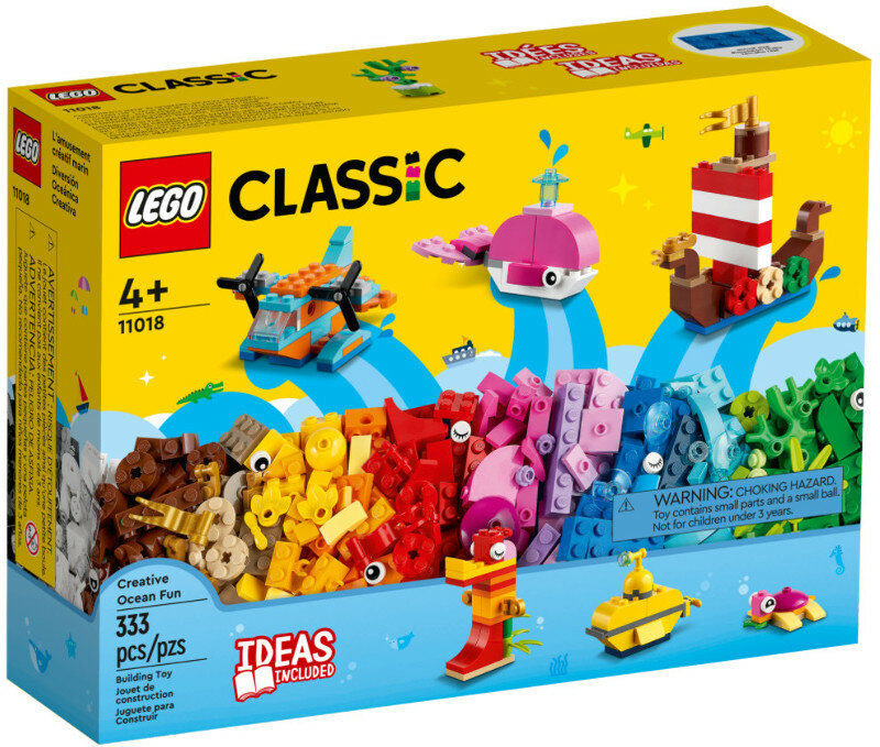 Klocki LEGO Classic - Kreatywna oceaniczna zabawa 11018