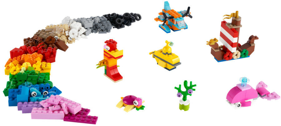 Klocki LEGO Classic - Kreatywna oceaniczna zabawa 11018